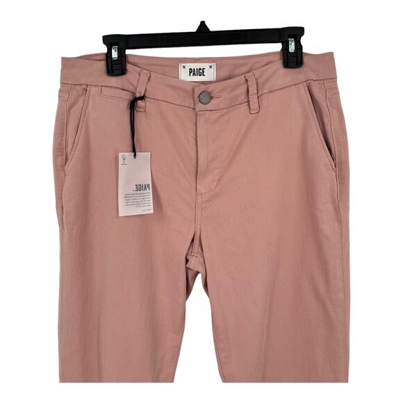 Paige pants Rianne Slash Pocket Chino pink size 30 - Picture 2 of 7